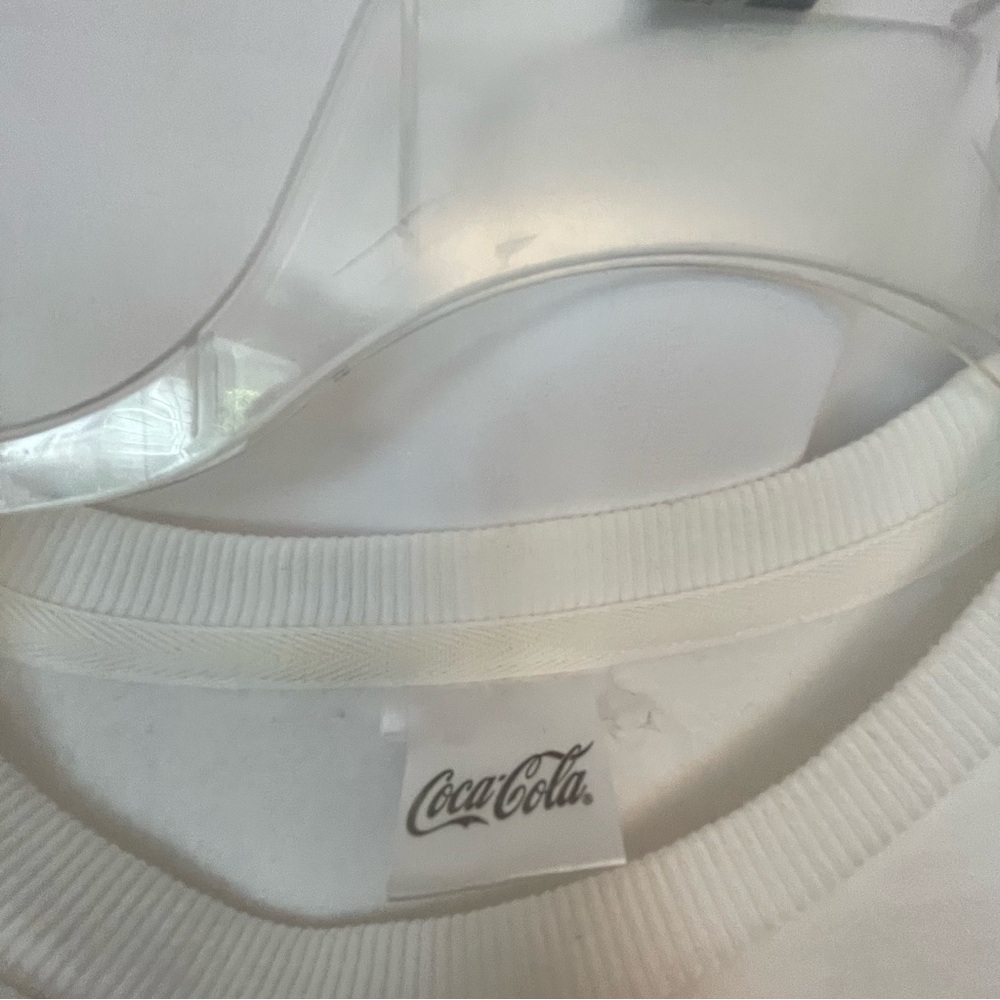 Coca-Cola White Crewneck Top - Picture 5 of 6